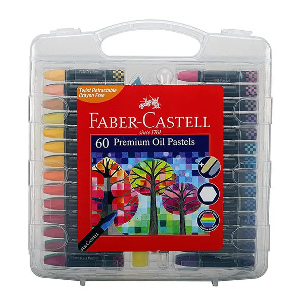 528055 Premium Hexagonal Oil Pastels-FC